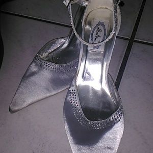 Silver shoes